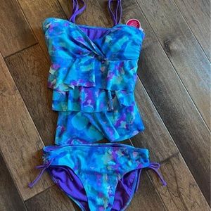 Girls Justice Swimsuit Tankini Set